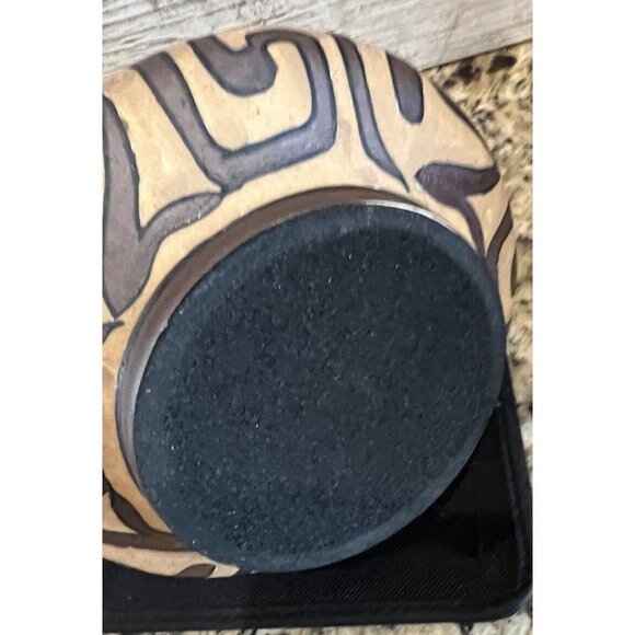 Hand Painted Greek Style Ceramic Pottery Vessel - Picture 5 of 6